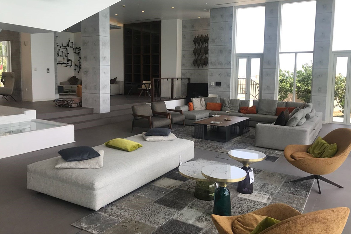 private modern villa
