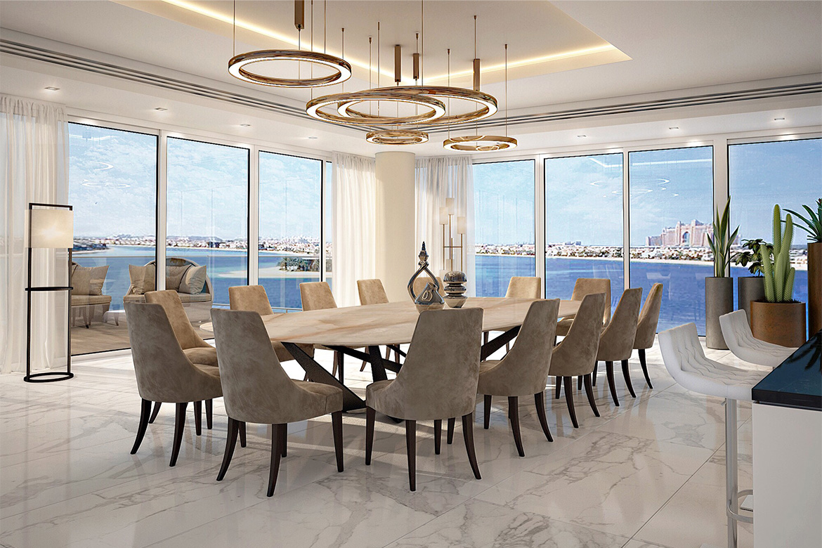 private apartment near the sea, furnished with elegant, minimal and relaxing materials and tones
