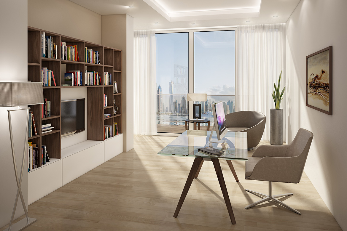private apartment near the sea, furnished with elegant, minimal and relaxing materials and tones