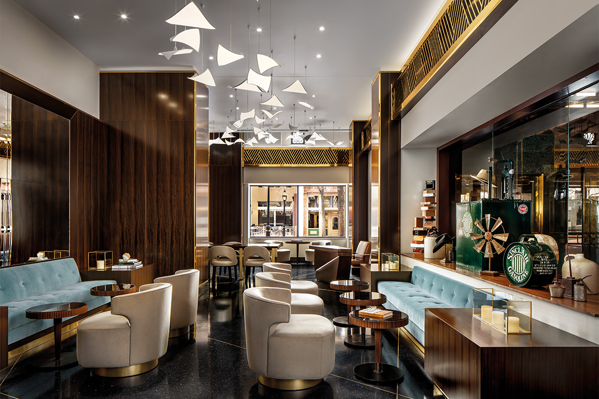 hotel the sinclair furnished by pianca