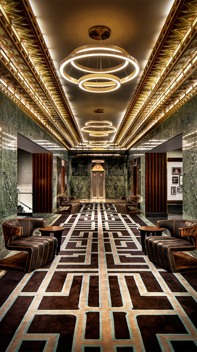 hotel the sinclair furnished by pianca