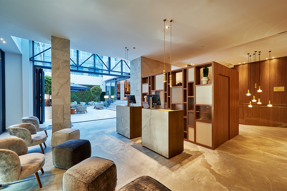 Radisson Hotel City Center in Odessa, Ukraine, designed by Pianca