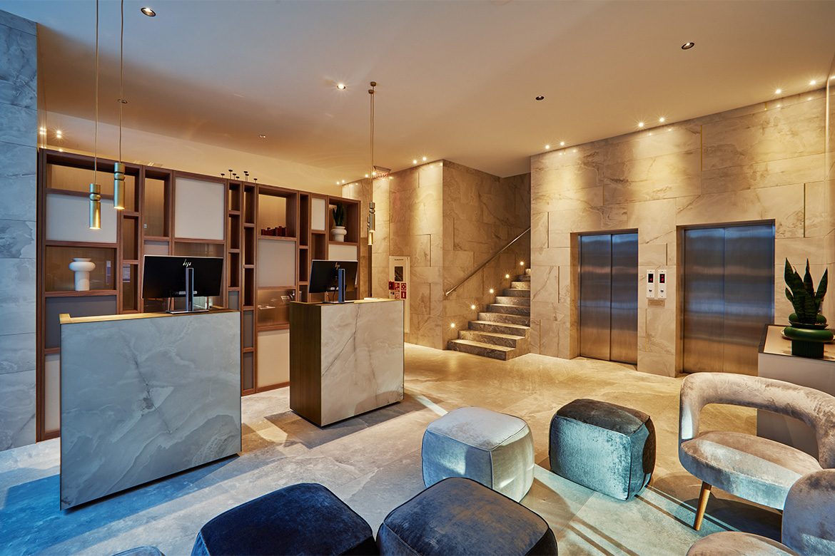 Radisson Hotel City Center in Odessa, Ukraine, designed by Pianca