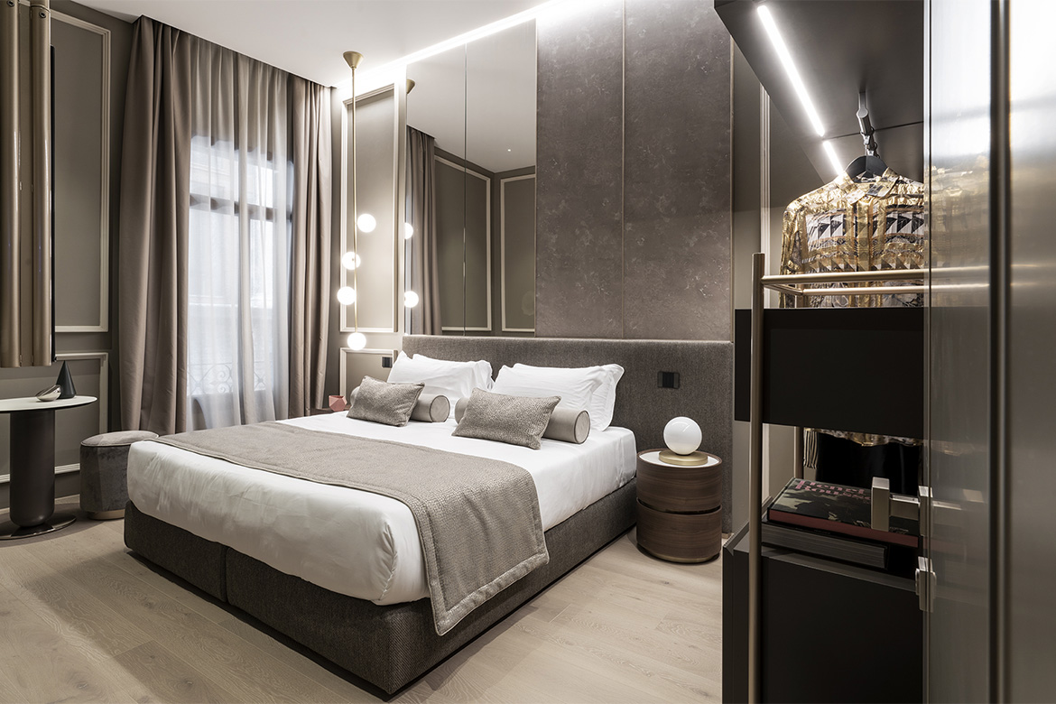 hotel in historic Venice with Pianca's furniture