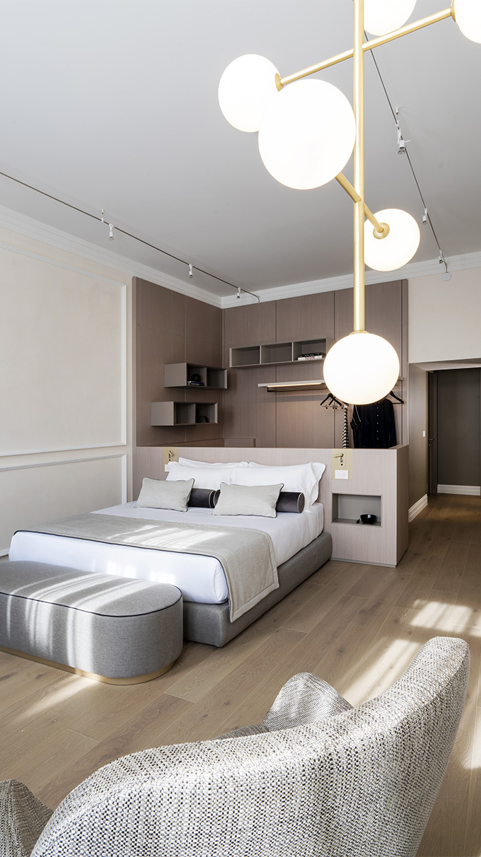 hotel in historic Venice with Pianca's furniture