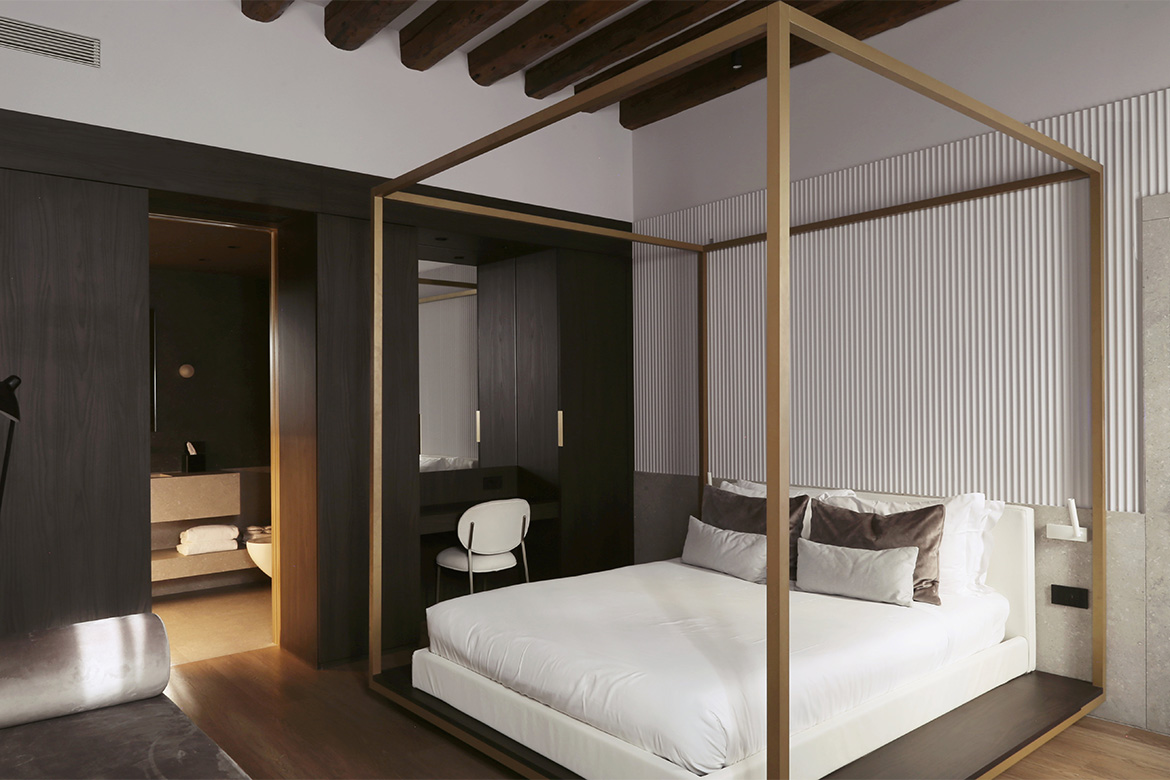 modern hotel in venice