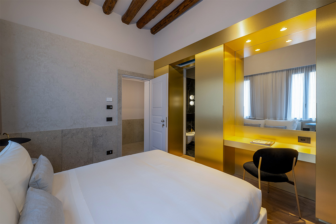 modern hotel in venice