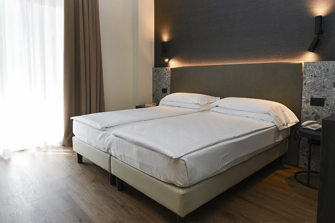 modern hotel furnished by pianca