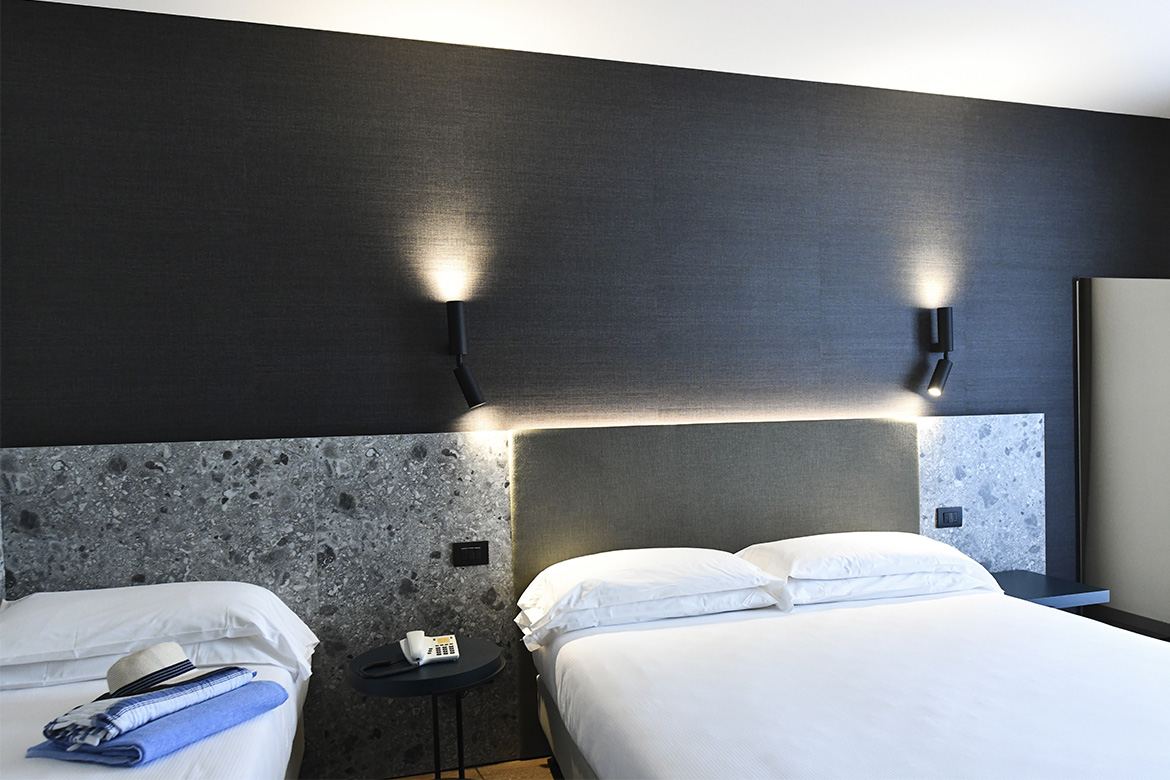 modern hotel furnished by pianca