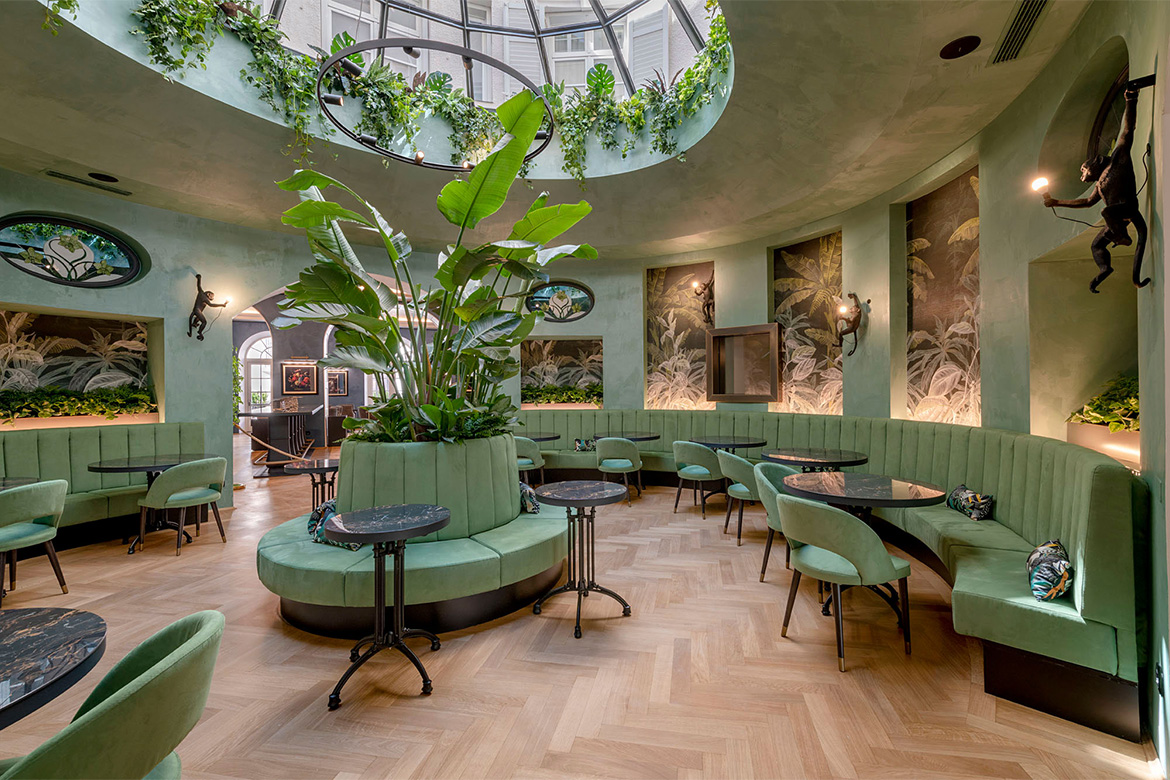 stadt hotel furnished with pianca's products