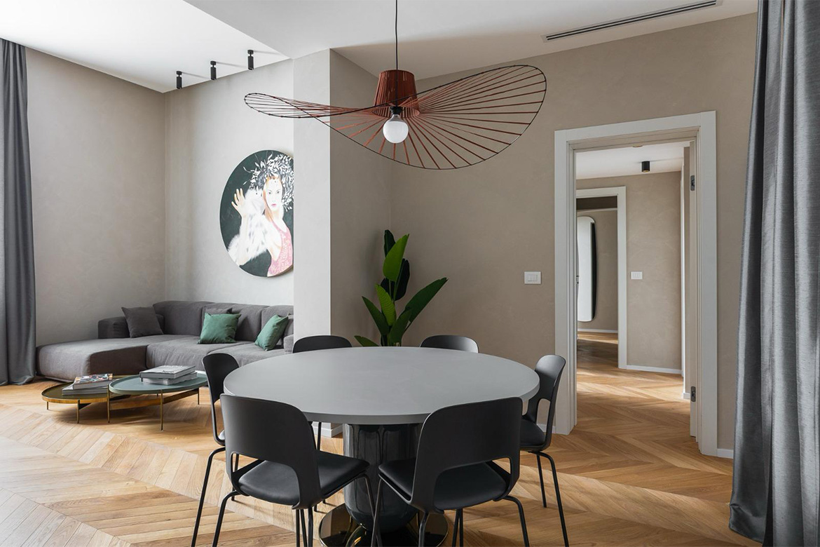 elegant and refined B&B furnished by pianca contract
