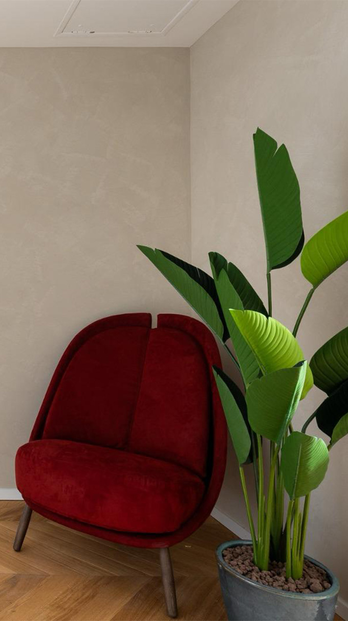 elegant and refined B&B furnished by pianca contract
