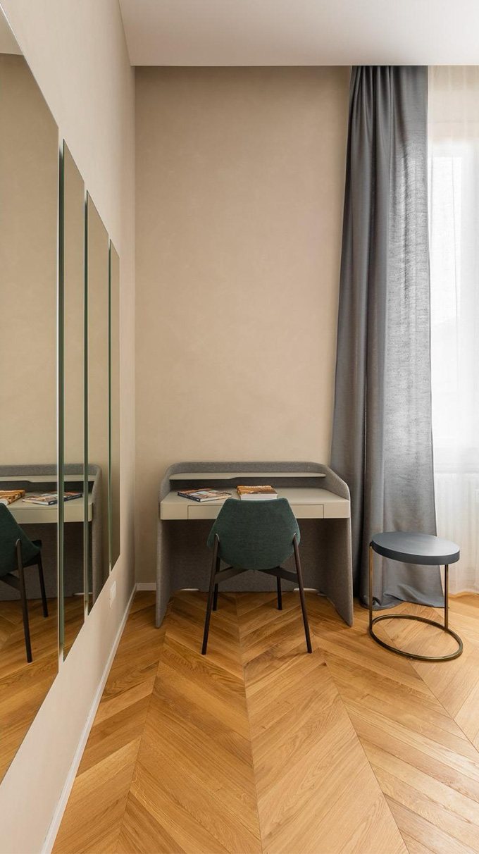 elegant and refined B&B furnished by pianca contract