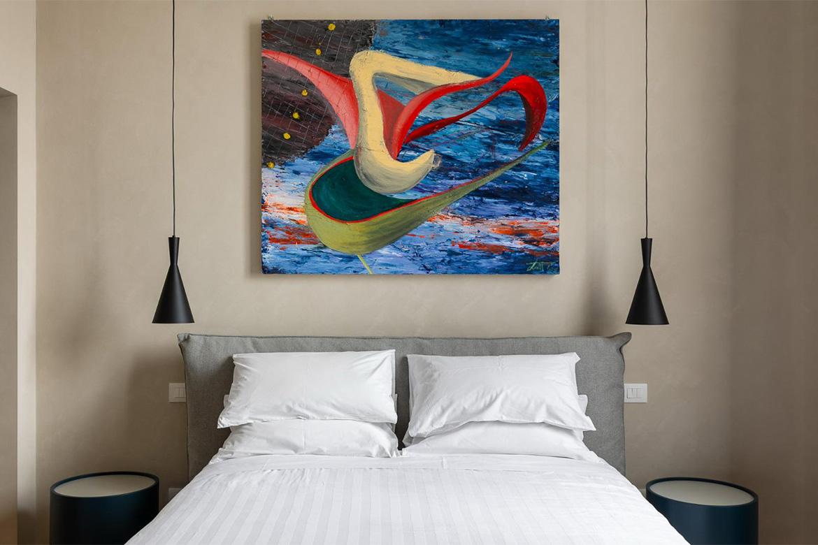 elegant and refined B&B furnished by pianca contract