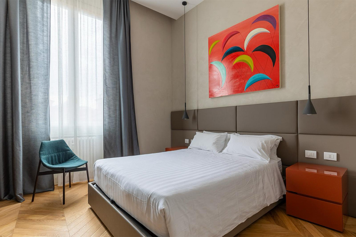 elegant and refined B&B furnished by pianca contract