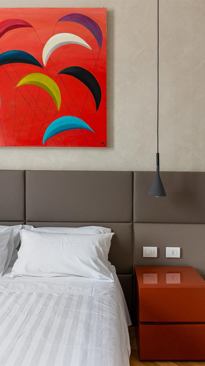 elegant and refined B&B furnished by pianca contract