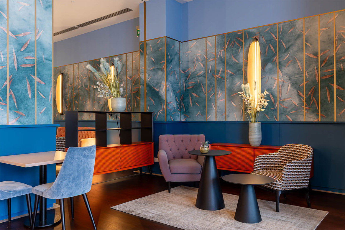 florence modern hotel furnished by pianca contract