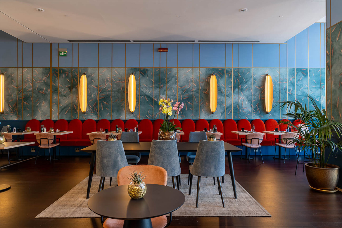 florence modern hotel furnished by pianca contract