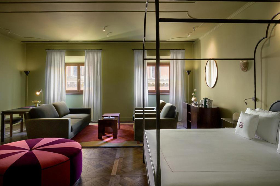 historic hotel in rome