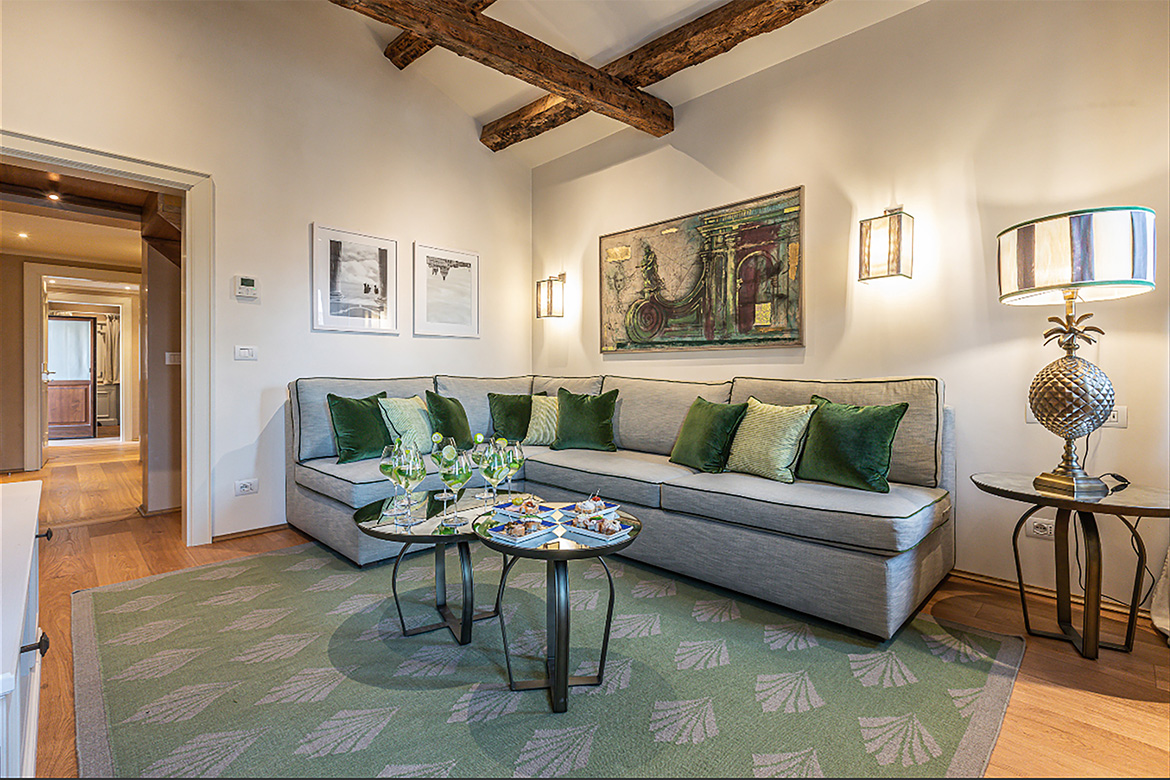 historic apartment in piazza san marco, venice